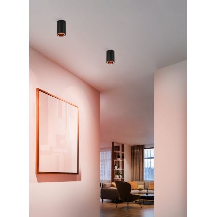 Spot LED RGBW dimabil Eglo LED/4,9W/230V 2700-6500K negru