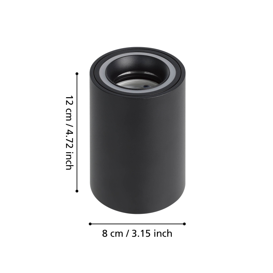 Spot LED RGBW dimabil Eglo LED/4,9W/230V 2700-6500K negru