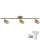 Spot LED RGBW dimmabil GOLDIE 3xGU10/4,8W/230V 3000K auriu + telecomandă