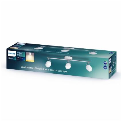 Spot LED RIVANO 3xLED/4,3W/230V Philips 50613/31/P0