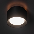 Spot LED SONOR LED/12W/230V 3000/4000/5700K + LED/1,5W 2200K diam. 14 cm negru