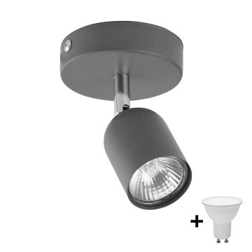 Spot LED TOP 1xGU10/10W/230V gri