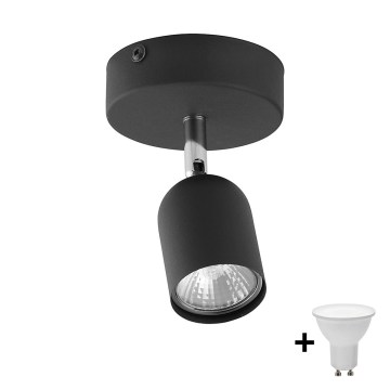 Spot LED TOP 1xGU10/10W/230V negru