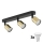 Spot LED TOP 3xGU10/10W/230V negru/auriu