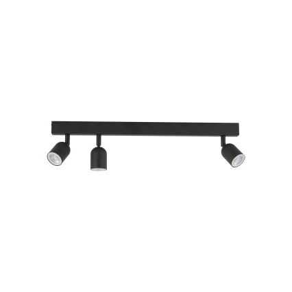 Spot LED TOP 3xGU10/10W/230V negru