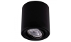 Spot LED TUBA 1xGU10/5W/230V 2700K negru