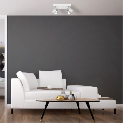 Spot LED TUBSSON 4xGU10/4,8W/230V alb/crom lucios