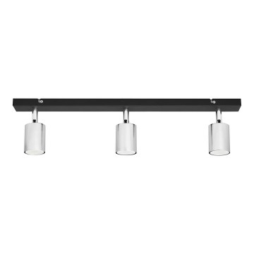 Spot LED TUNE 3xGU10/4,8W/230V crom mat/negru