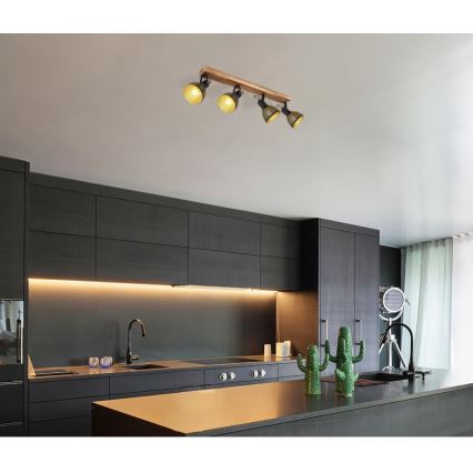 Spot 4xE27/40W/230V Globo