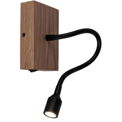 Aplică de perete LED LECTOR LED/2,5W/230V stejar