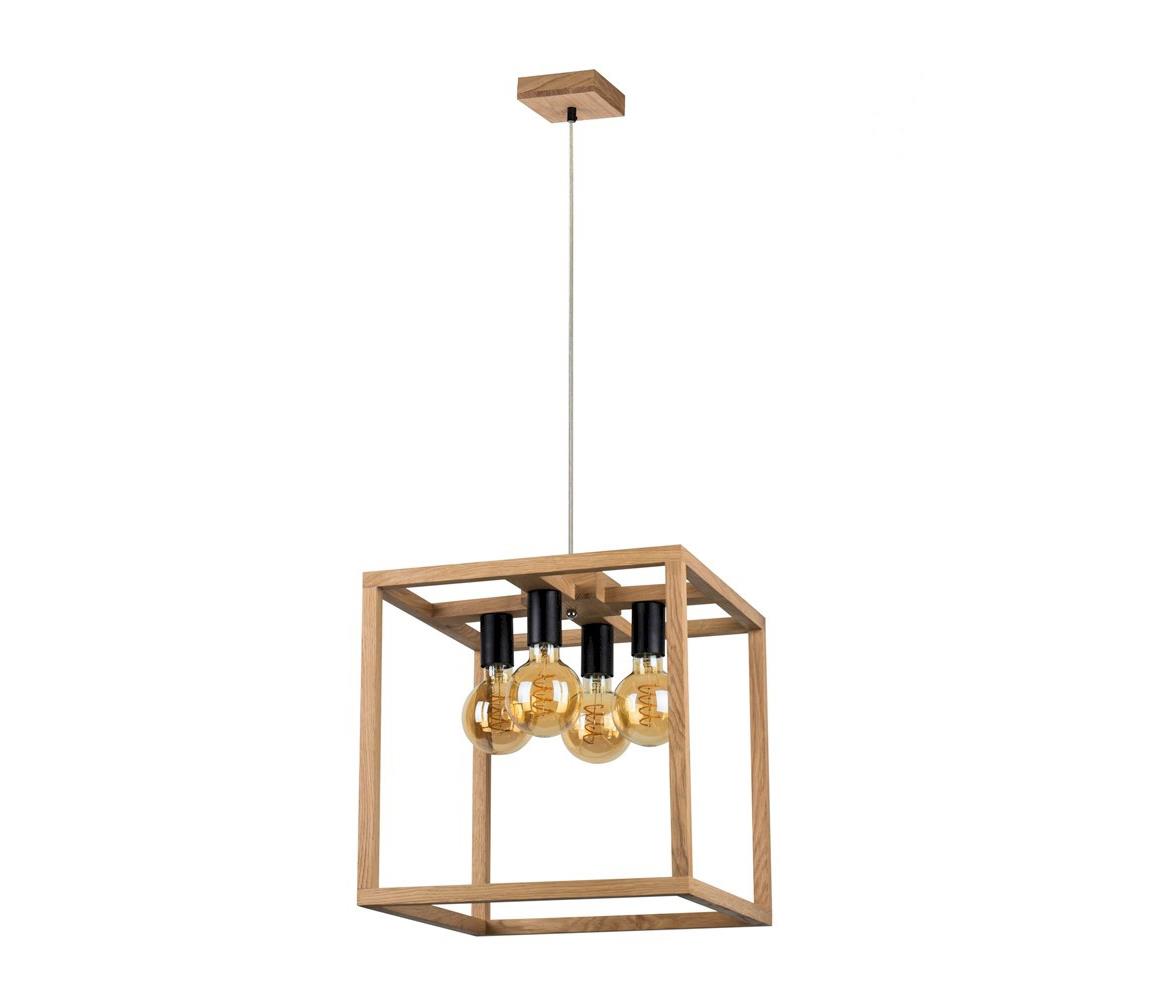 Spot-Light 61540474 - Lustră pe cablu KAGO 4xE27/60W/230V