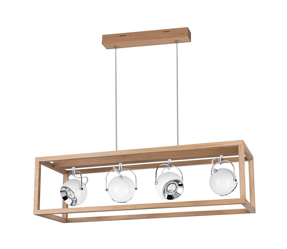 61620474 - Lustră LED pe cablu ROY 4xGU10/5W/230V