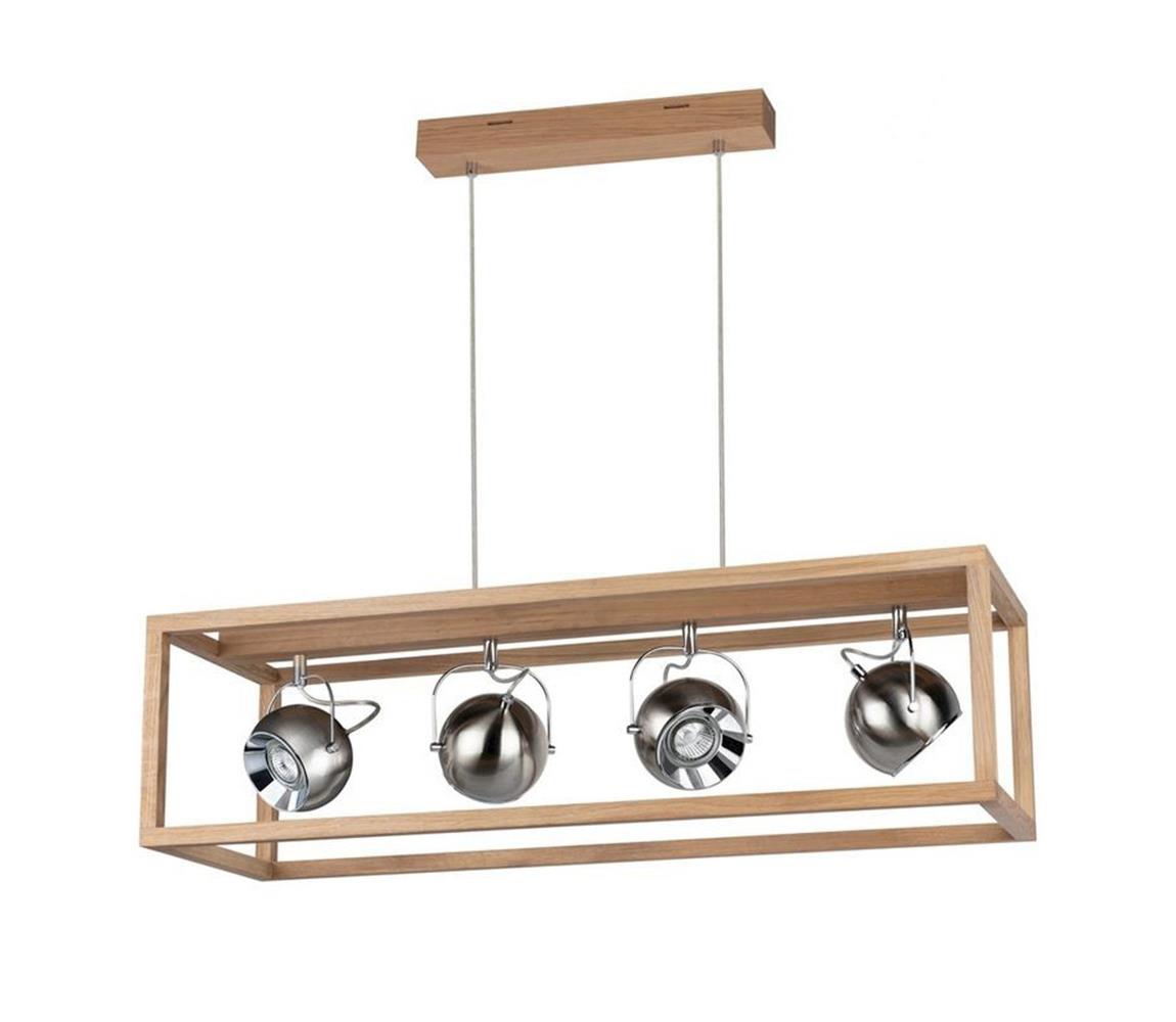 61670474 - Lustră LED pe cablu ROY 4xGU10/5W/230V