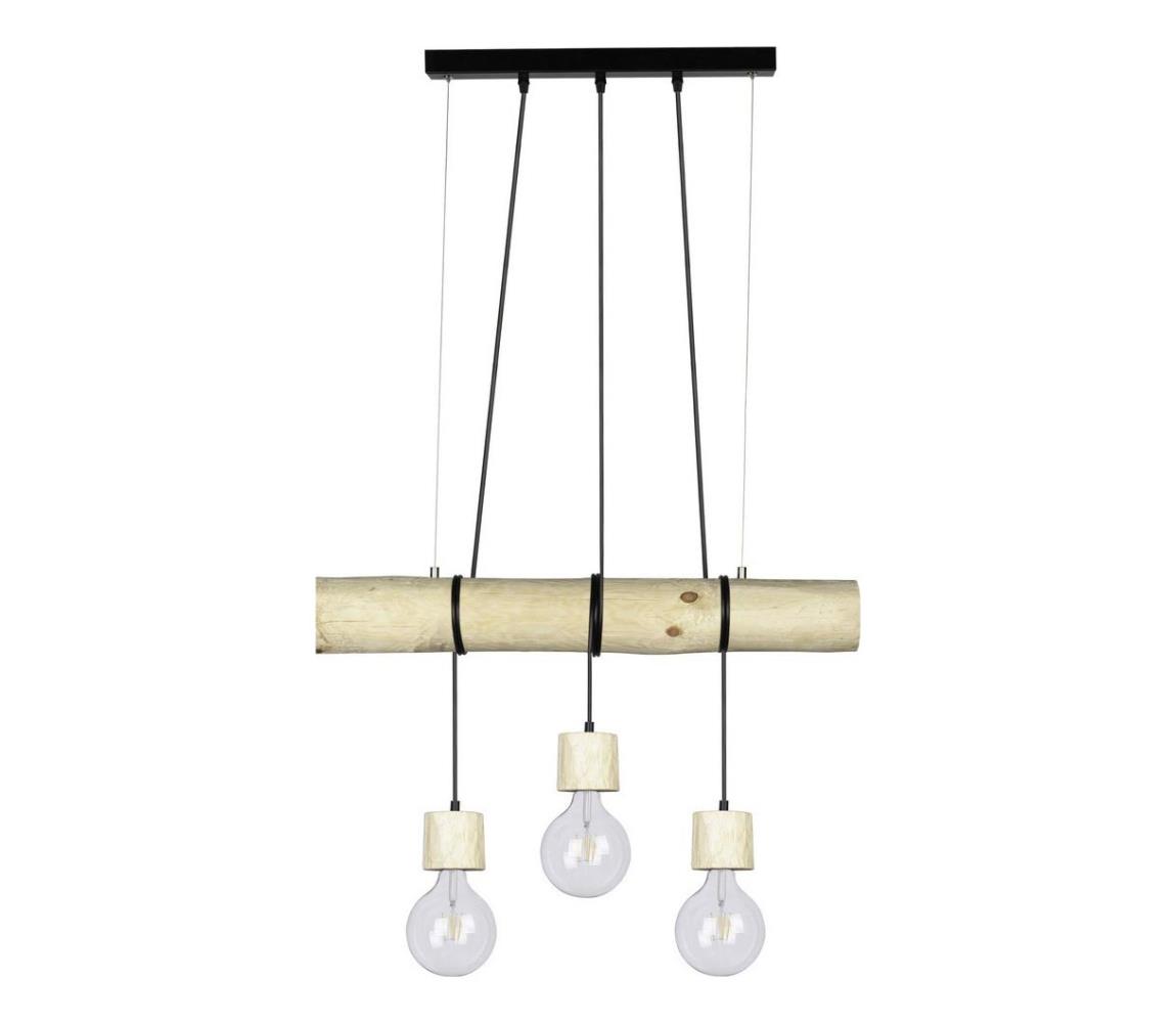 Spot-Light 68315350 - Lustră pe cablu TRABO 3xE27/60W/230V