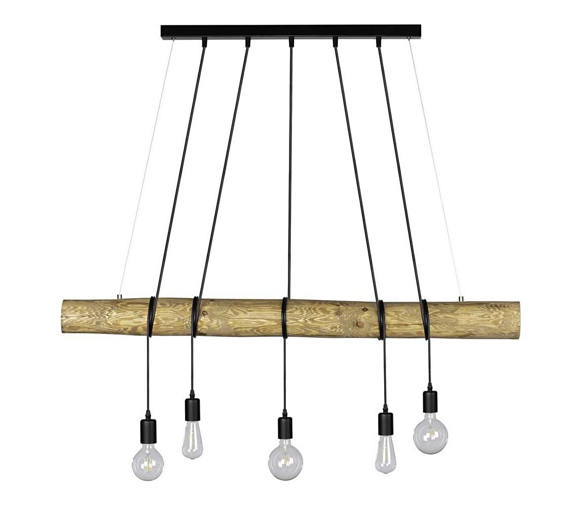 Spot-Light 69304504 - Lustră pe cablu TRABO 5xE27/60W/230V