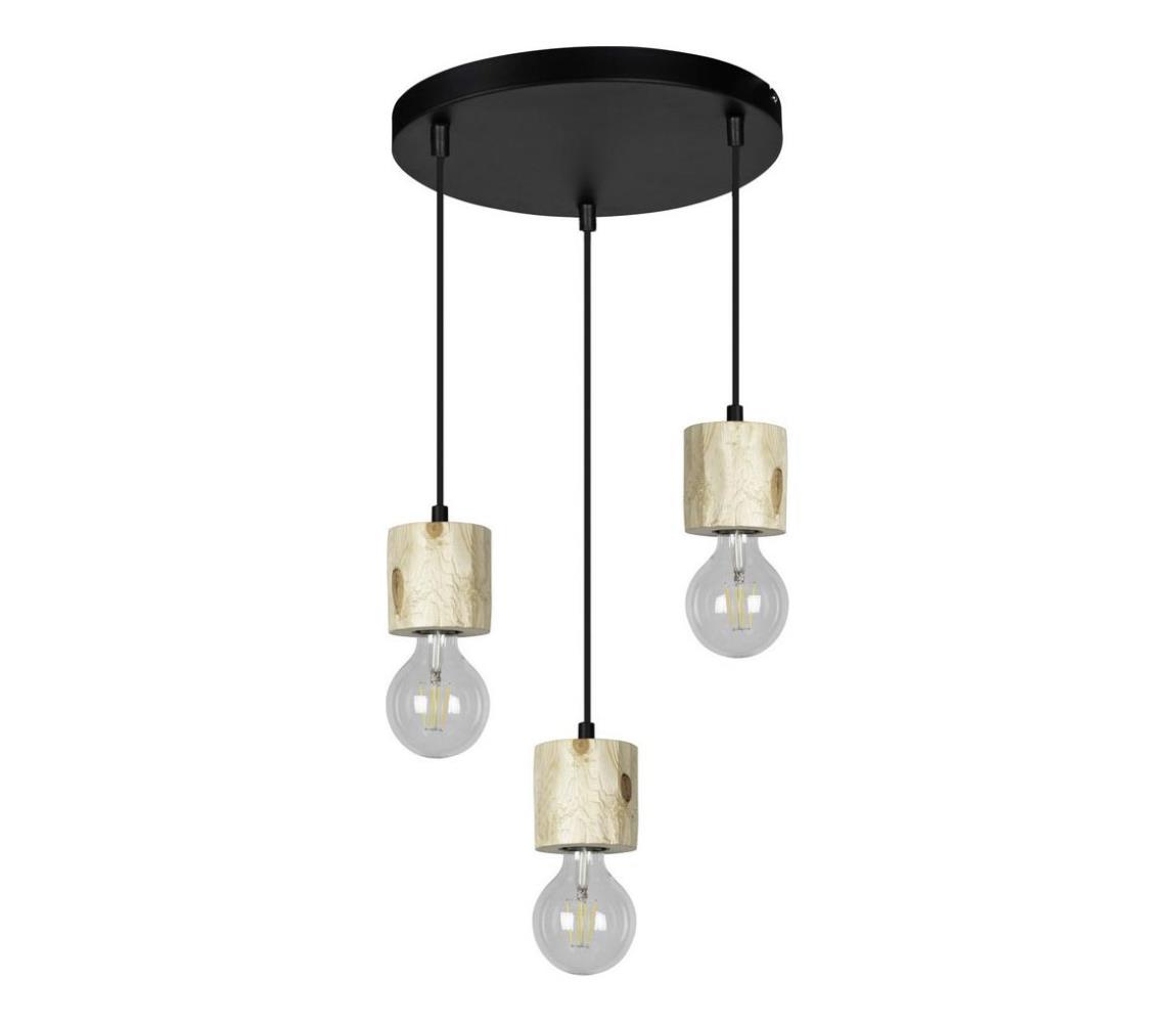 Spot-Light 7161350R - Lustră pe cablu PINO 3xE27/60W/230V