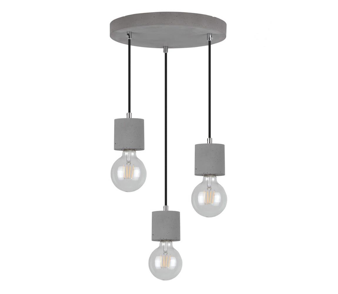 Spot-Light 7169336R - Lustră pe cablu STRONG 3xE27/60W/230V