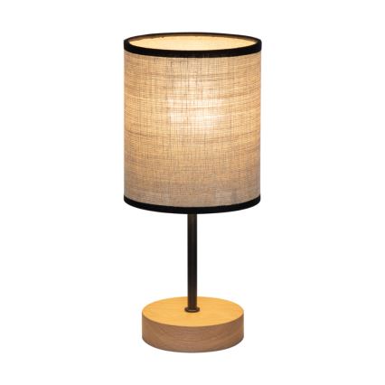 Lampă de masă NEGRO 1xE27/25W/230V, stejar