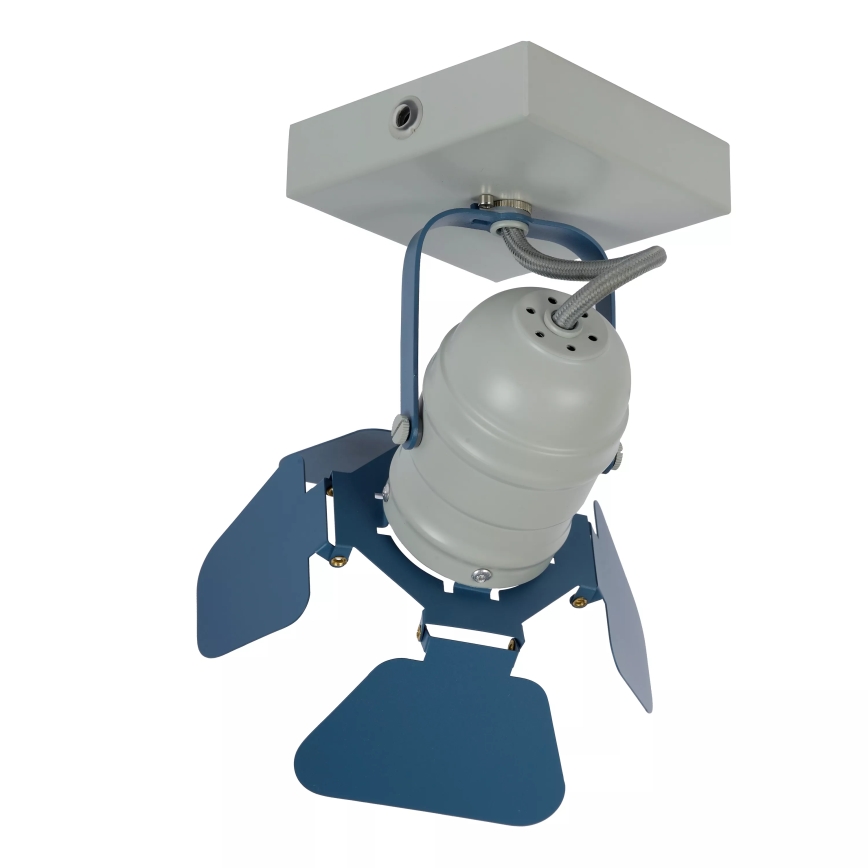 Spot Lucide 17997/01/35 PICTO 1xGU10/35W/230V albastru