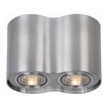 Spot Lucide 22952/02/12 TUBE 2xGU10/50W/230V crom mat