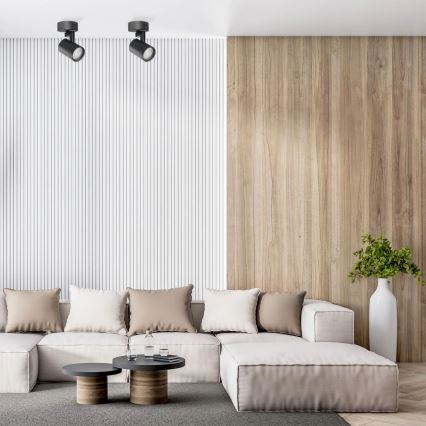 Spot LYNX 1xGU10/10W/230V negru