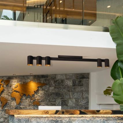 Spot MARIBEL 5xGU10/10W/230V negru