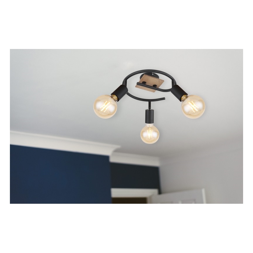 Spot 3xE27/40W/230V Globo