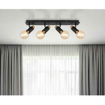 Spot 4xE27/40W/230V Globo