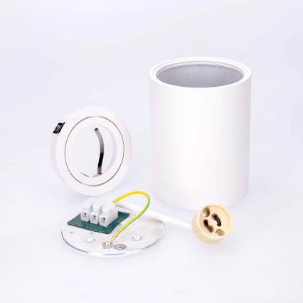 Spot MIA 1xGU10/30W/230V 100x80 mm alb BRILAGI