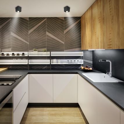 Spot MIA 1xGU10/30W/230V 84x80 mm negru Brilagi