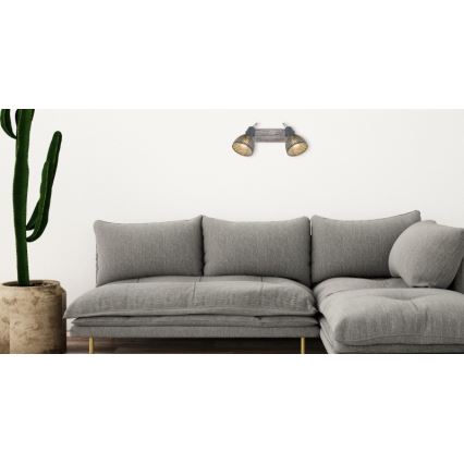 Spot 2xE27/40W/230V Globo