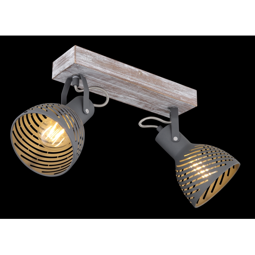 Spot 2xE27/40W/230V Globo