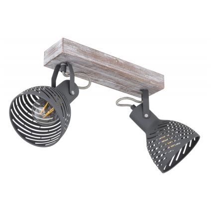 Spot 2xE27/40W/230V Globo