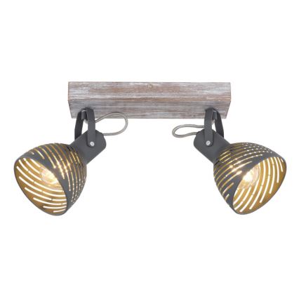 Spot 2xE27/40W/230V Globo