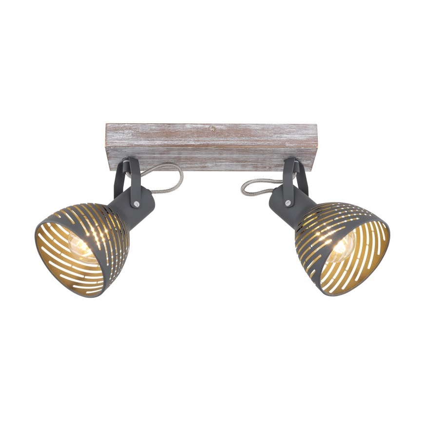 Spot 2xE27/40W/230V Globo