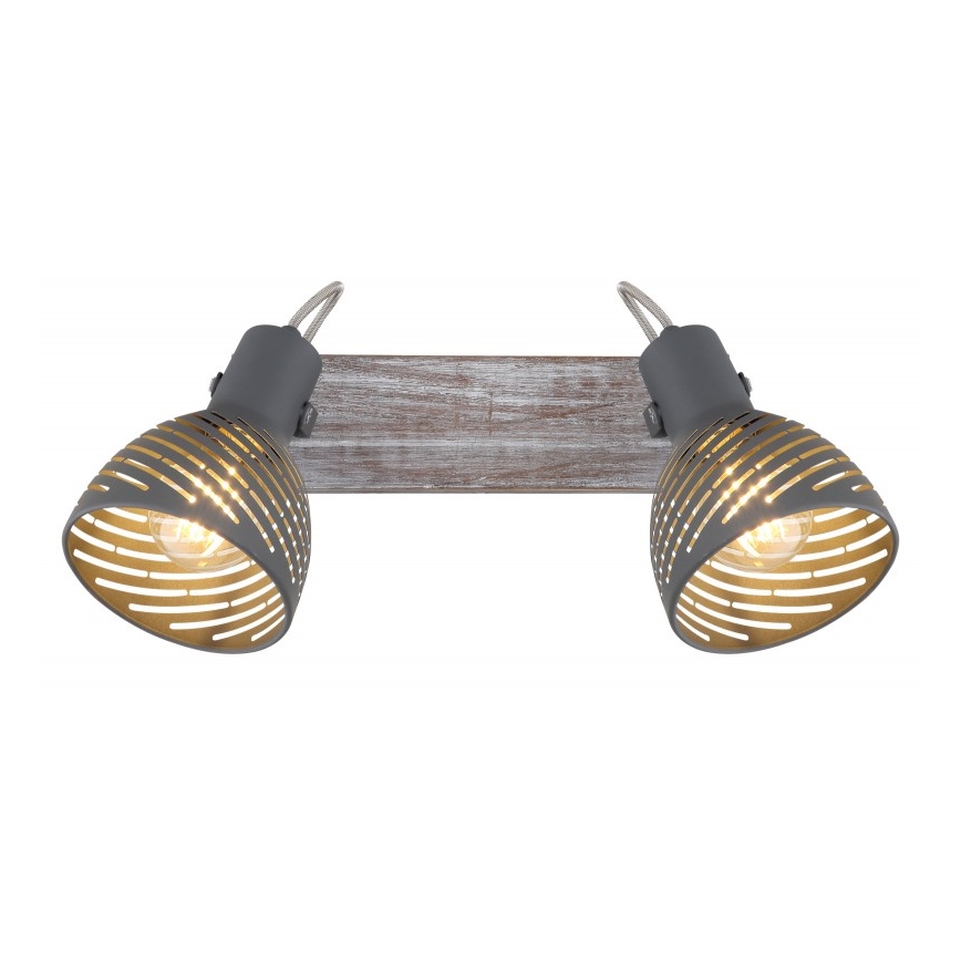 Spot 2xE27/40W/230V Globo