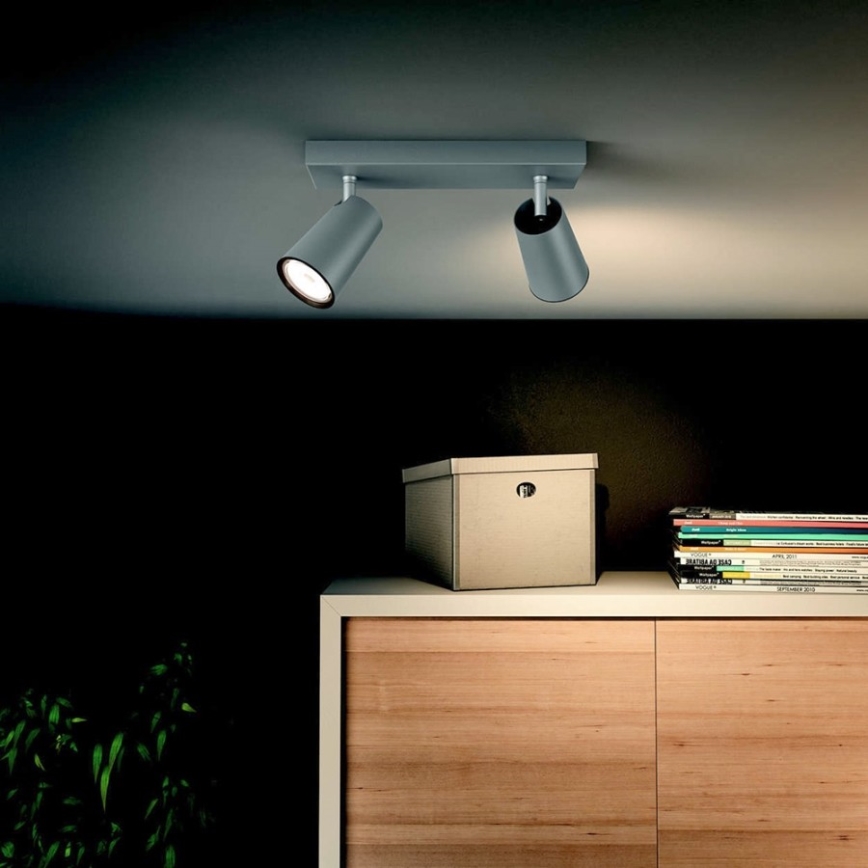 Philips 50572/48/PN - Lampa spot MYLIVING PAISLEY 2xGU10/10W/230V