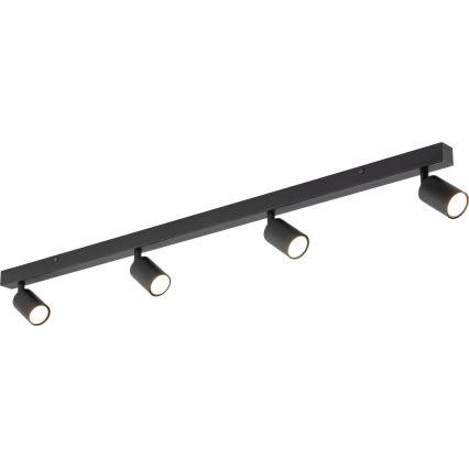 Spot NEX 4xGU10/10W/230V negru