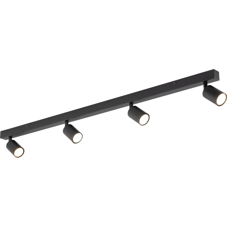 Spot NEX 4xGU10/10W/230V negru