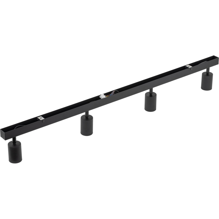 Spot NEX 4xGU10/10W/230V negru