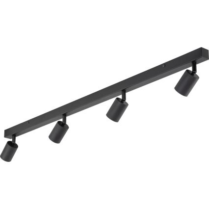 Spot NEX 4xGU10/10W/230V negru