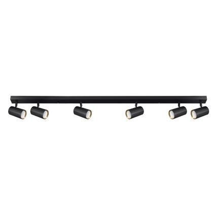 Spot NICEA 6xGU10/10W/230V negru