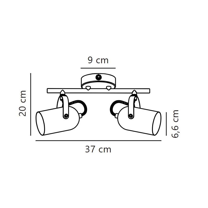 Spot Nordlux LOTUS 2xE14/40W/230V
