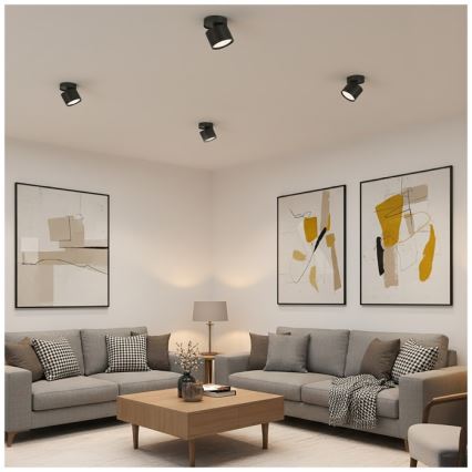 Spot OH12F 1xGX53/35W/230V 8,5 cm negru