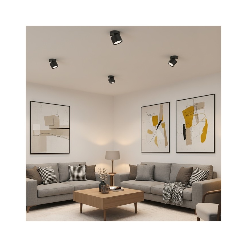 Spot OH12F 1xGX53/35W/230V 8,5 cm negru