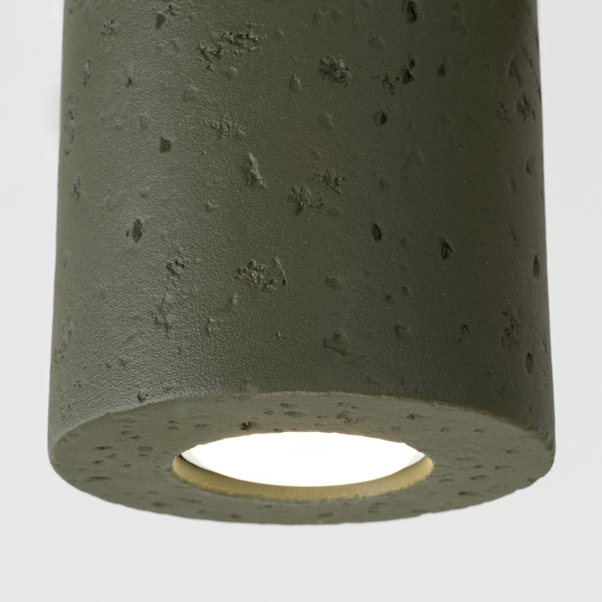 Spot ORBIS 1xGU10/10W/230V beton/verde