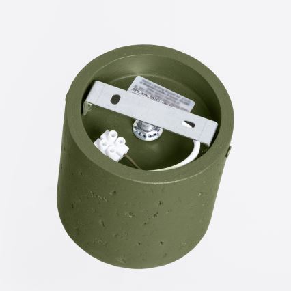 Spot ORBIS 1xGU10/10W/230V beton/verde