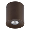 Spot ORION 1x GU10/10W/230V, 12,5 cm, maro