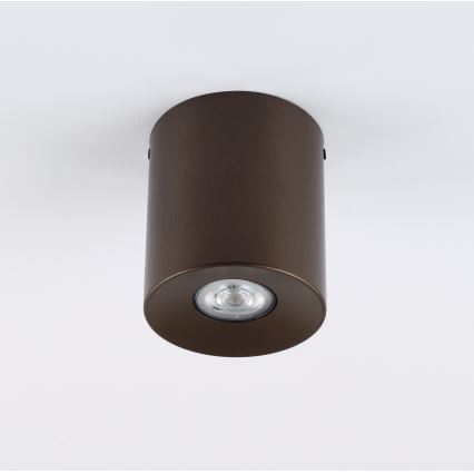 Spot ORION 1x GU10/10W/230V, 12,5 cm, maro