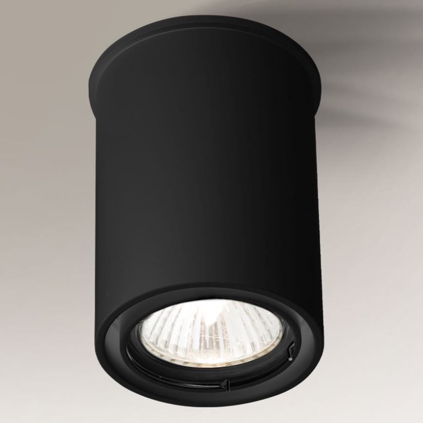 Spot 1xGU10/15W/230V negru Shilo